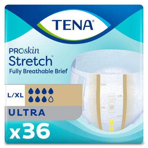 [67802] Tena Proskin Stretch Ultra Brief (Medium/Regular)