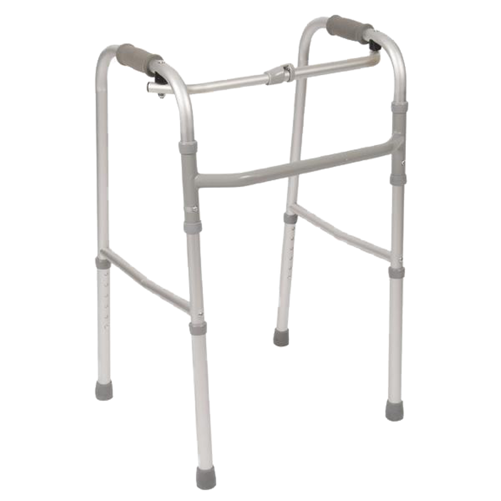[048503996413] Pcp Single Button Folding Walker