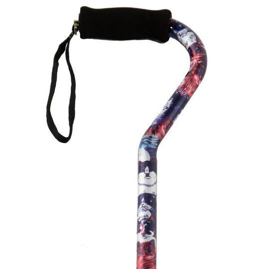[048503214562] Pcp Offset Adjustable Aluminum Cane Cats