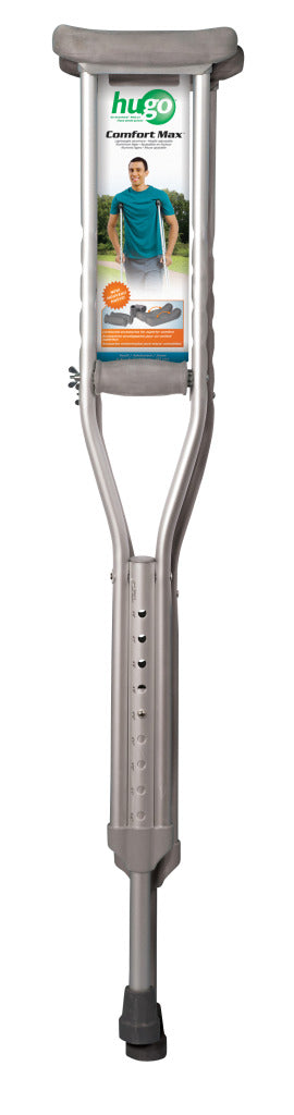 [754021210923] Hugo Comfort Max Lightweight Aluminum Crutches Youth