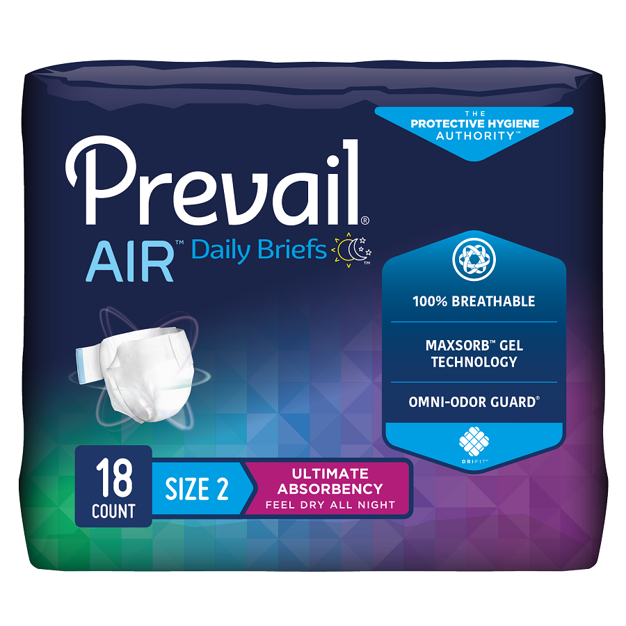 [090891246632] Prevail Breathable Air Brief Max (Size 2)