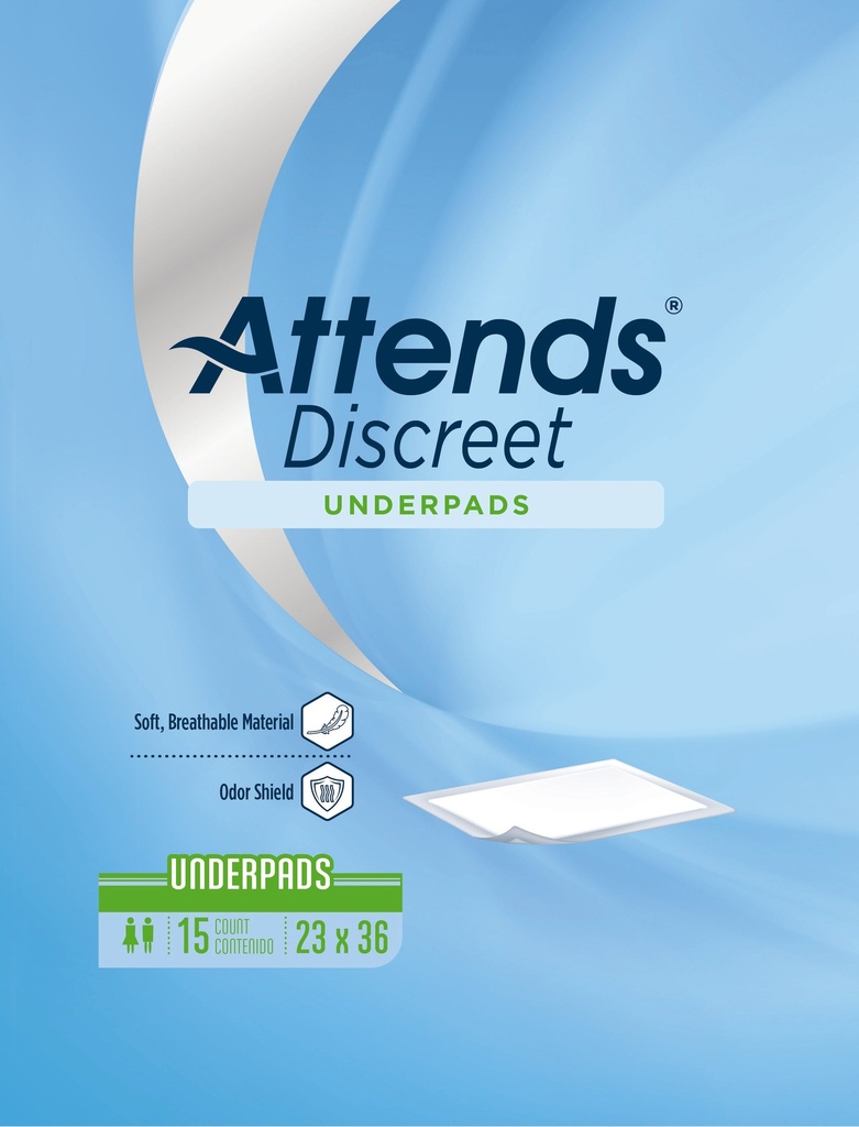 [086679319308] Attends Discreet Underpads