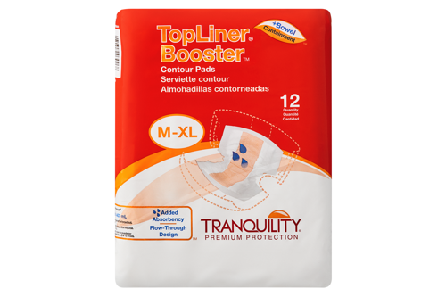 [070319030968] Tranquility Topliner Contour Booster Pads