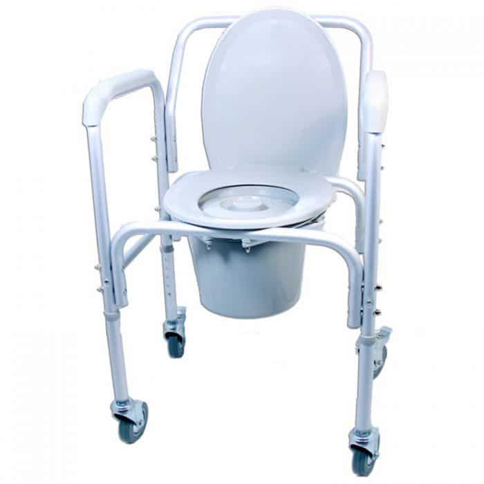 [CH1020] Ezee Life Economy Wheeled Commode (CH1020)