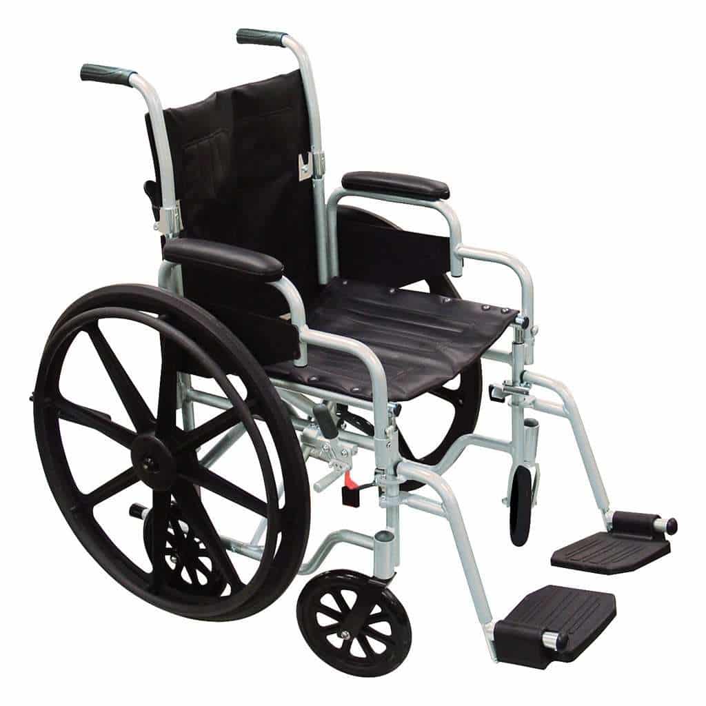 [TR18] Drive Poly-Fly Transport Chair 18" - TR18