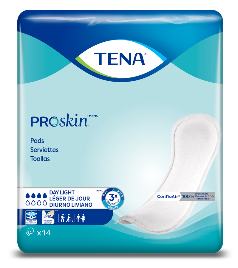 [62326] Tena Day Incontinence Pad Insert Light 14 Count