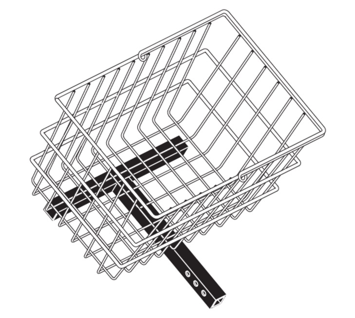 [ACCBSKT1010] Pride Rear Basket (15.25" X 9.75" X 9.5")