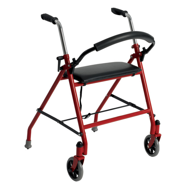 [1239RD] Drive Two Wheeled Walker With Seat