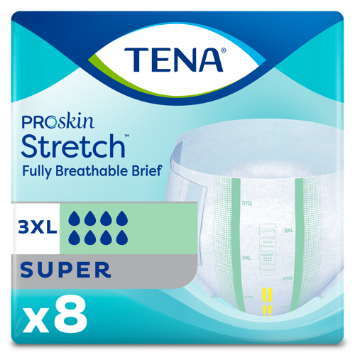 [61391] Tena Proskin Bariatric Brief Super Xxx-Large 8 Count