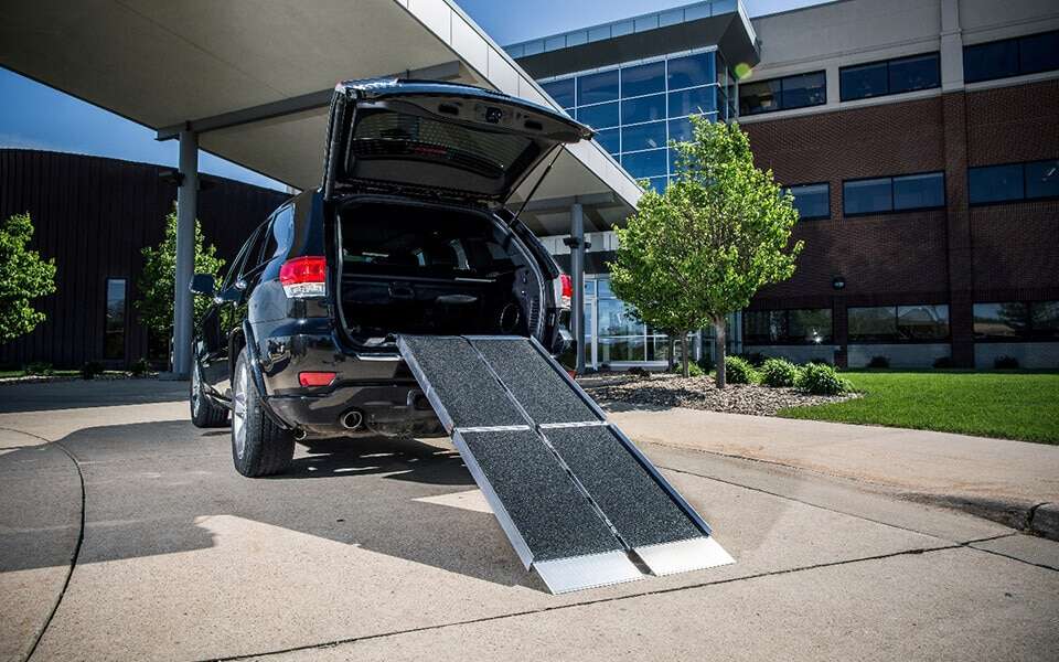 Trifold Coated Ramp