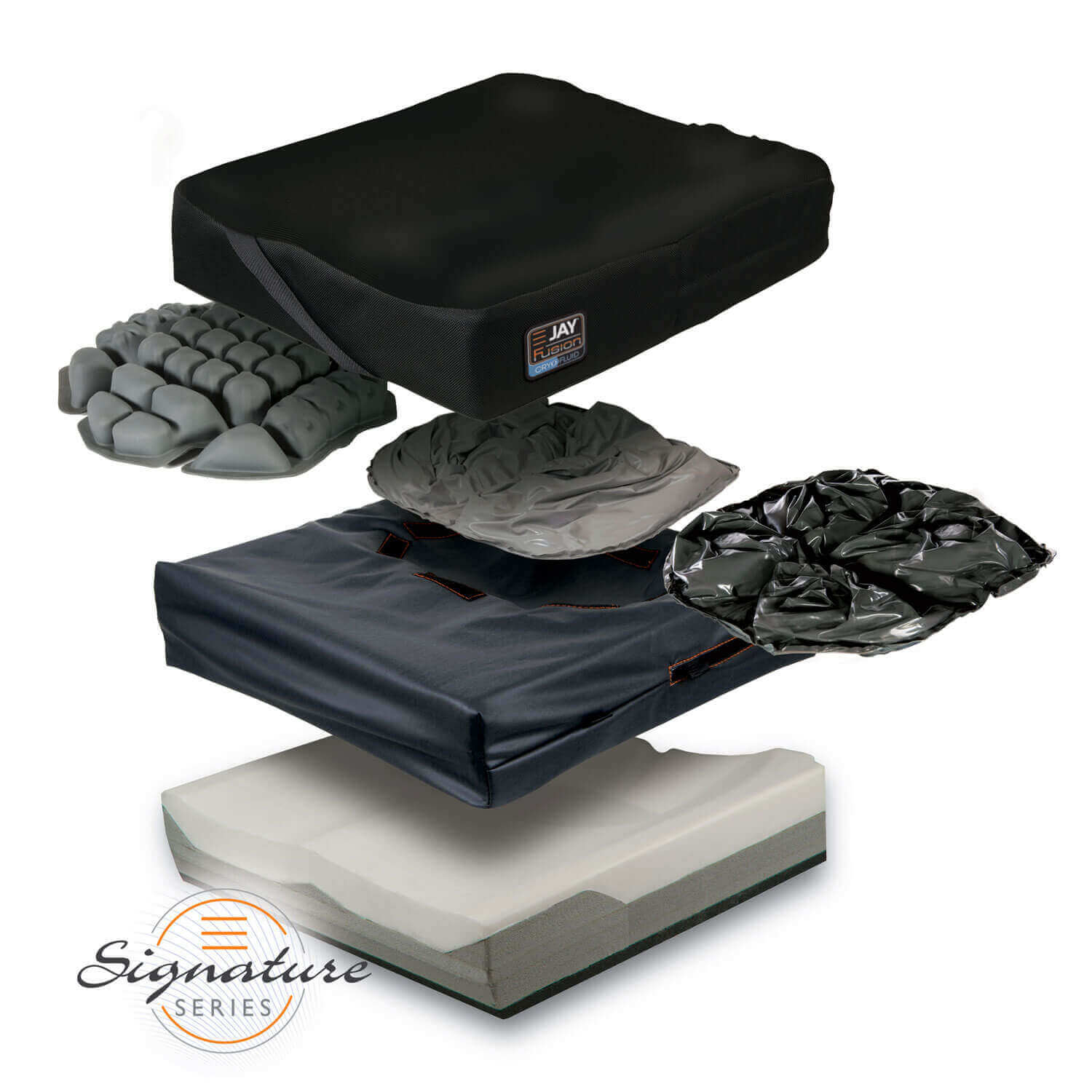 JAY Fusion wheelchair cushion for custom seating