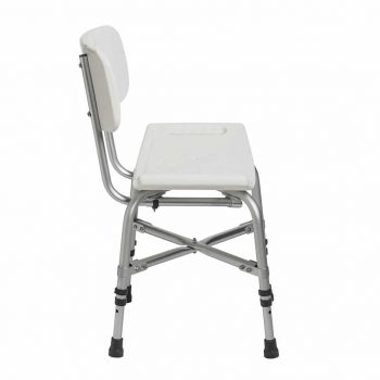 Drive medical deluxe bariatric shower chair with cross-frame brace