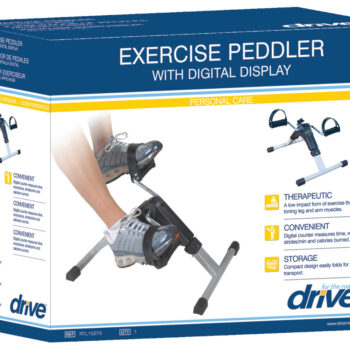 Drive Folding Exercise Peddler with Electronic Display - RTL10273 296907 Drive Exercise Peddler