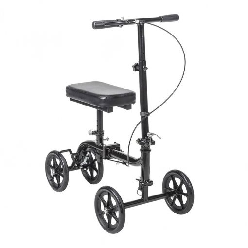 Economy Folding Knee Walker 301333 economy knee walkers, knee walkers, walking aids, walking aids while recovering from foot injuries