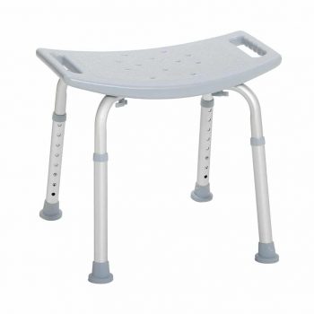 Drive medical bathroom safety shower tub bench chair without back