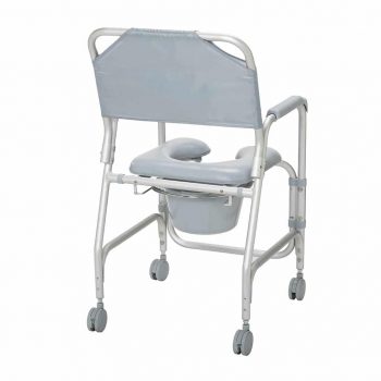 Drive Medical Aluminum Shower Chair and Commode 11114KD-1