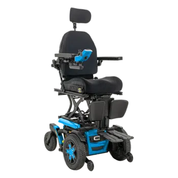 Quantum Q6 4Front 2 Power Wheelchair 4front2 electricblue lift right quantum q6 edge 3, q6 edge 3, quantum edge 3