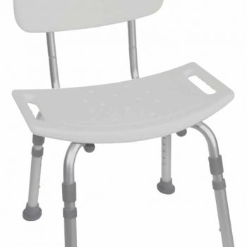 Drive medical deluxe aluminum shower chair