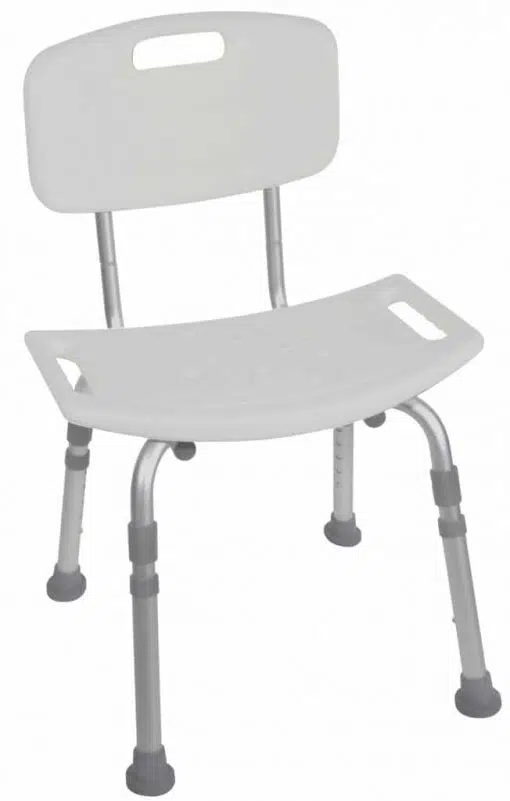 Drive medical deluxe aluminum shower chair