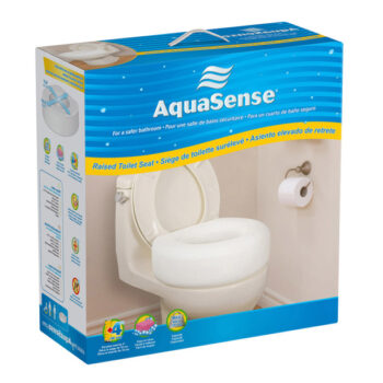 AquaSense Economy Raised Toilet Seat - 770-610