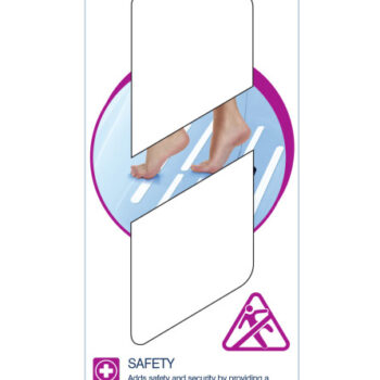 Drive Tub and Stair Safety Treads 84560 AquaSense Bath Mat