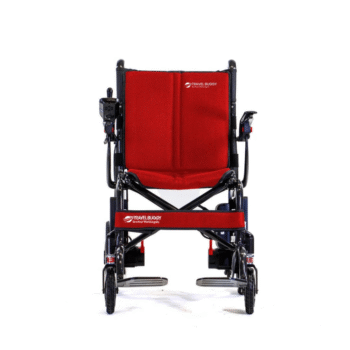 Aerolux Carbon Fiber Folding Electric Wheelchair Aerolux front 2 aerolux carbon fiber, aerolux
