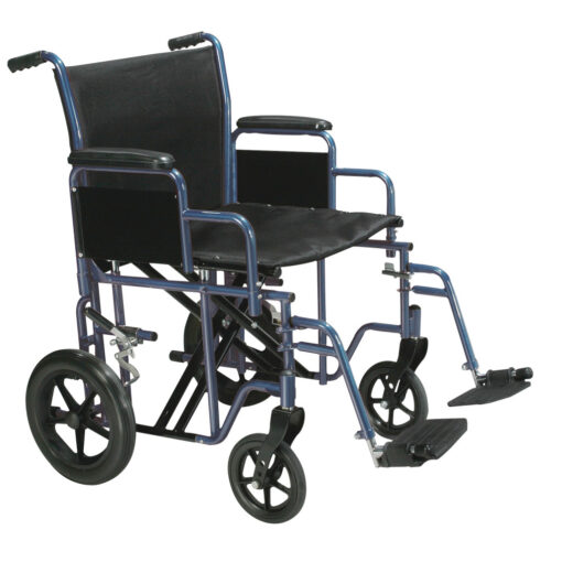 Drive 20" Bariatric Steel Transport Chair - BTR20-B Btr20 b