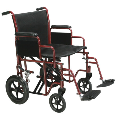 Drive 20" Bariatric Steel Transport Chair - BTR20-B Btr20 r