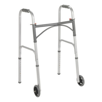 Drive Folding Walker - Two Button with 5