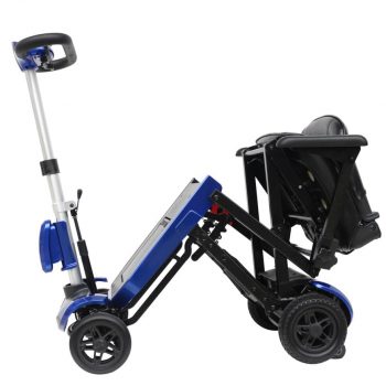 Drive ZooMe Auto Flex Folding Travel Scooter folding side