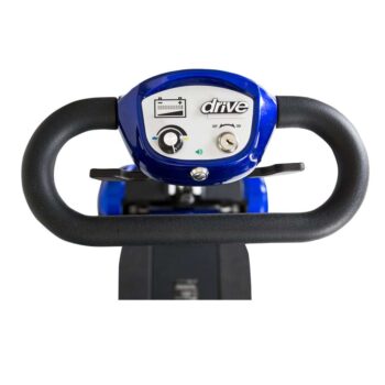 Drive ZooMe Auto Flex Folding Travel Scooter handle