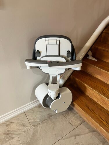 Flox X Curved Stairlift Install in Brampton (16)