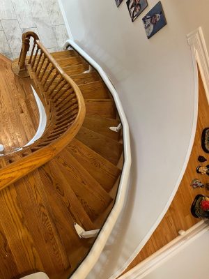 Flox X Curved Stairlift Install in Brampton (34)