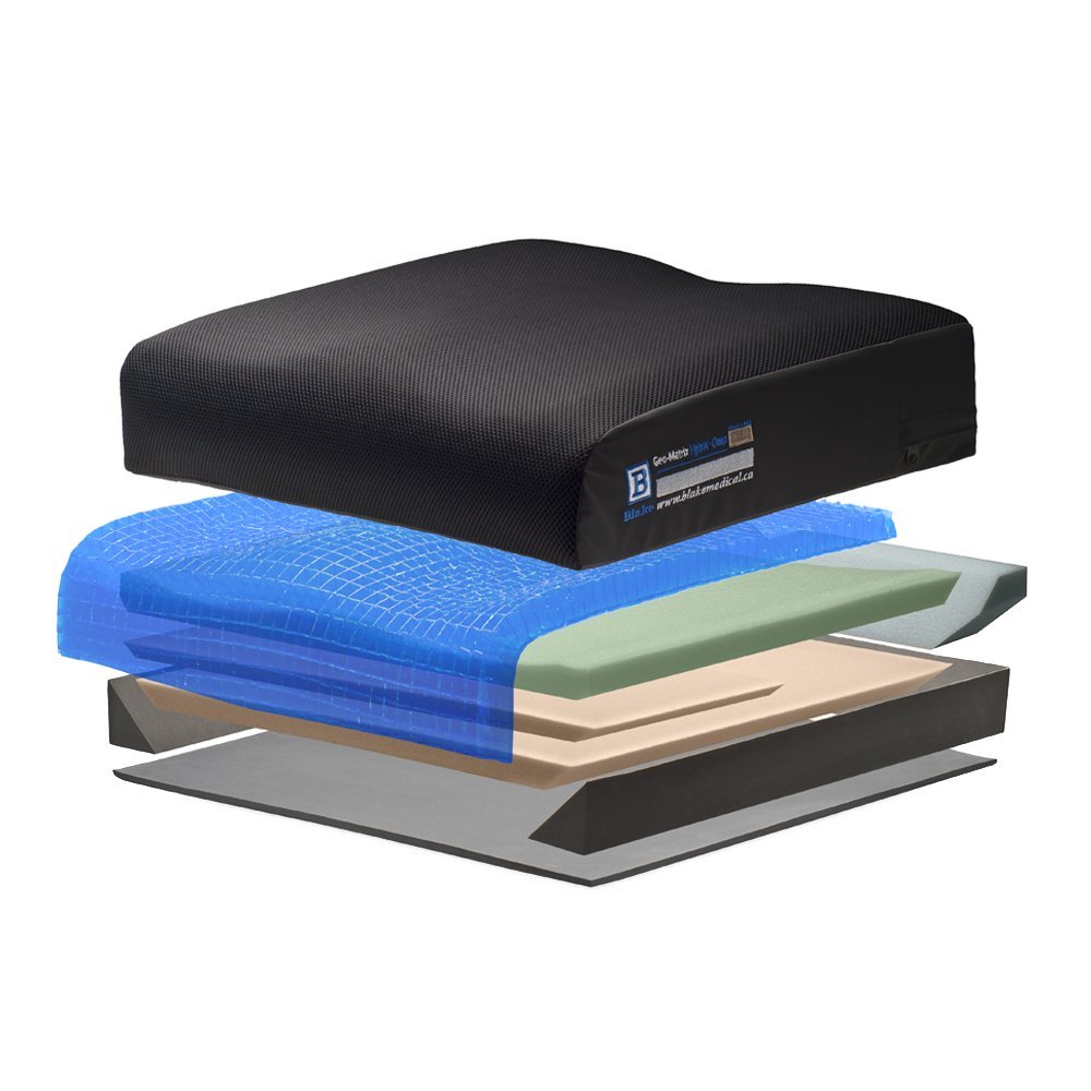 Geo matrix hybrid cushion exploded