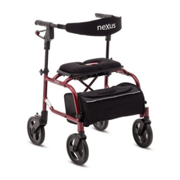 nexus 3 rollator burgundy