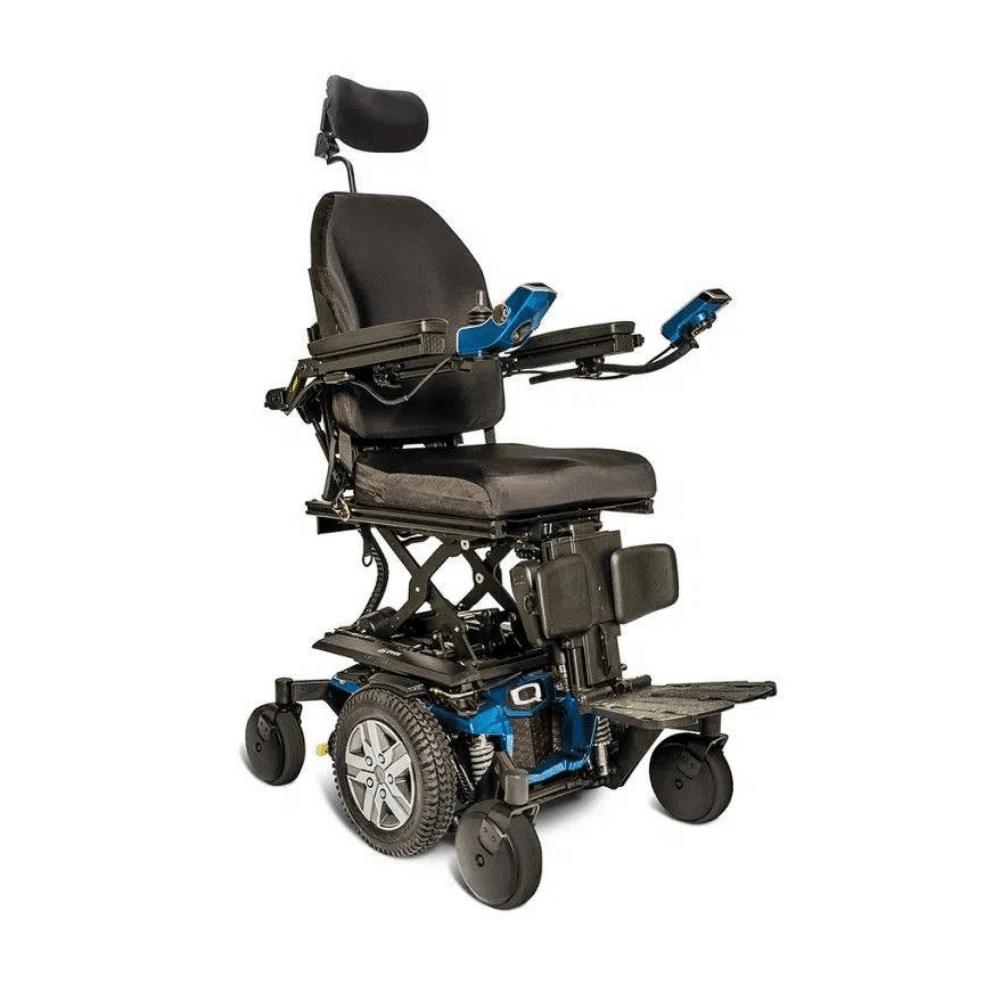 Quantum Q6 Edge 2.0 Power Wheelchair Quantum Rehab Edge 2.0 Sky Blue quantum q6 edge 2.0 power wheelchair, quantum edge 2.0, q6 edge 2.0