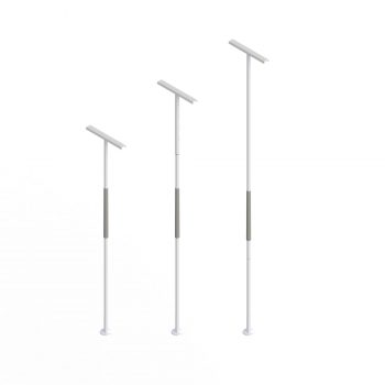 Healthcraft Super Pole Rendering-SuperPole-Height-Options superpole,  super pole,  super pole grab bar,  superpole,  healthcraft superpole