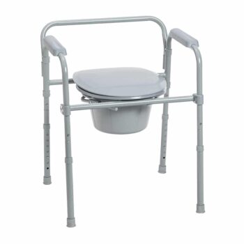 Folding Steel Commode 11148N-4