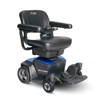 Pride Go Chair Portable Power Wheelchair in Toronto Mobility Specialties Folding Power Wheelchairs Go Chair