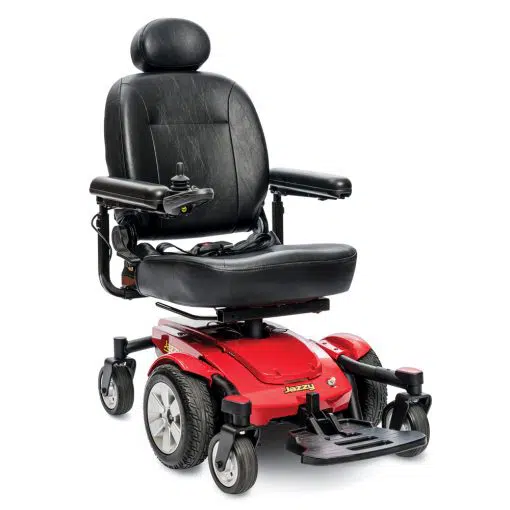 jazzy select 6 jazzy red Jazzy Select 6 Power Wheelchair