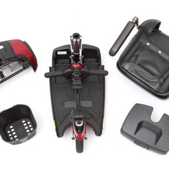 Pride Go Go Sport 4 Wheel Scooter pider-gogo-disassembled Go Go Sport, Go Go Sport 3 Wheel