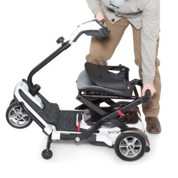 Pride Go Go Folding Scooter 4-Wheel in Toronto Mobility Specialties 4-wheel Portable Scooters solax transformer, solax mobility scooter